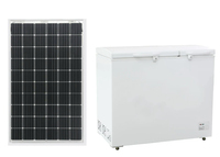 Congélateur solaire 138L 12V DC avec réfrigérant R134A -25°C, modèle BD-138, conception coffre profond, marque OEM pour applications solaires