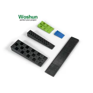 Woshun-espaciador de azulejos de plástico para cuñas, cuñas de nivelación de puerta, hecho a mano