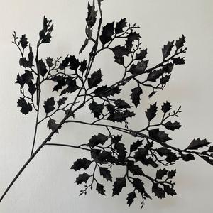 SPR nero di simulazione di plastica fiore farfalla orchidea eucalipto ortensia matrimonio fiore artificiale decorazione di Halloween fiore - Product Image 5