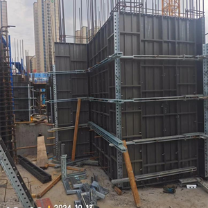 แผ่น<span class=keywords><strong>เหล็ก</strong></span>แบบหล่อคอนกรีตสำหรับเสาคอนกรีตและผนังรองรับได้ง่าย - Product Image 2