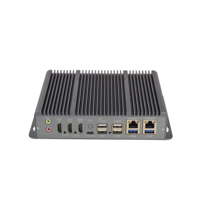 Customizable Based on Customer Needs Real 8k Video Ai Box Fanless Rk3588 Embedded Computer Industrial Stock