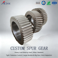 Engrenage Conique Personnalisé Haute Précision Usiné CNC en Acier Allié Grand Module Transmission de Charge Lourde 9 Ans d'Expérience Usine OEM ODM