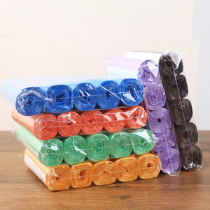 Eco Friendly Biodegradable <b>Plastic</b> Compostable Biodegradable Drawstring Trash Garbage Bags on <b>Roll</b> - Product Image 6