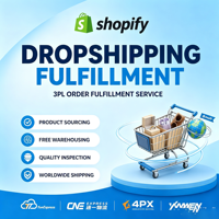 Agent de dropshipping pour l'approvisionnement en Chine, service d'entreposage 3PL, inspection de contrôle qualité, service de reconditionnement, expédition mondiale DDP