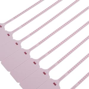 HS-PS60033 300 מ\\\"מ קוטר 3 מ\\\"מ צבעים בהתאמה אישית חותם אבטחה מפלסטיק עם לוגו חוזק מתיחה גבוה 400N - Product Image 4