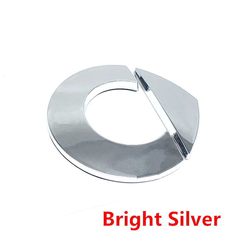 Emblema plateado brillante