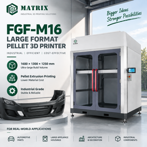 Impresora 3D FGF de Gran Escala con Sistema de Extrusión de Pellets para Prototipado Rápido en la Industria Automotriz - Product Image 1