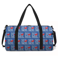 Sac de voyage en toile avec drapeau d'Haïti pour femme et homme, sac de sport, sac de yoga, sac bandoulière, haute qualité, prix d'usine, vente en gros, personnalisable