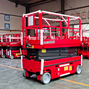 แพลตฟอร์มไฟฟ้าขับเคลื่อนด้วยตัวเองสำหรับงานที่สูง, แพลตฟอร์มงานบน<span class=keywords><strong>ที่</strong></span>สูง, แพลตฟอร์มยกแบบมีคนควบคุม, ลิฟท์กรรไกรไฮดรอลิก - Product Image 6