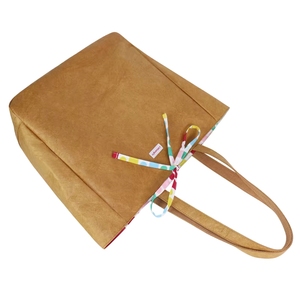 Bolsa de Papel para Llevar al Hombro, Ecológica, Reversible, Lavable, Personalizada, de Papel Kraft, WDupont Tyvek - Product Image 5