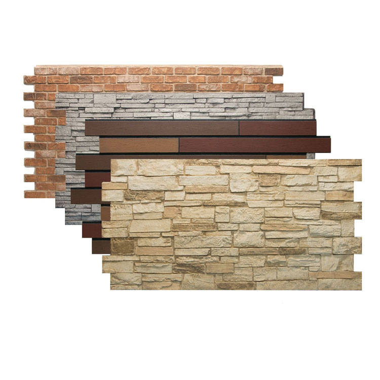 Natural Cement Wall Cladding, Blue Quartzite Stone Panel