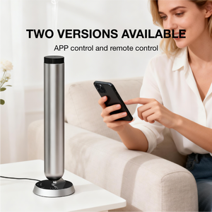 Custom Luxury 110ml Rechargeable Tower Scent <b>Diffuser</b> Waterless <b>Aroma</b> <b>diffuser</b> for Home & Hotel Use with App Control - Product Image 4