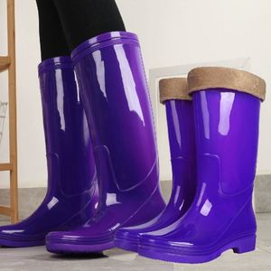 Wholesale High Waterproof Anti-Slip Pvc Outdoor <b>Boots</b> Garden Kitchen Use Lining Adults <b>Rain</b> Shoes - Product Image 4