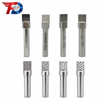 JINFDZHUN Disque de meulage diamanté multipoints en gros pour meuleuses d'angle, outil de dressage à tête carrée diamantée