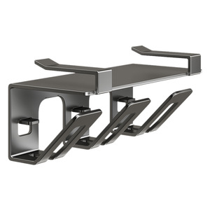 Toothbrush Holder Wall Mounted Triple Cup Rack Space Saving For Bathroom Sink - Product Image 1