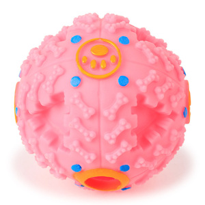 Interactive Squeaky Indestructible Leakage Food <b>Dog</b> Pet Toy <b>Ball</b> Food Chew Toy Durable <b>Dogs</b> Training Resistant to Bite - Product Image 6