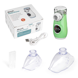 Nebulizador ultrasónico de mano, diseño de malla silenciosa portátil, inhalador médico recargable, máquina de oxígeno para adultos y niños - Product Image 2