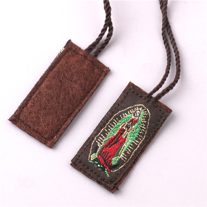 Pendentif vintage en tissu pour la femme, colliers à breloque, 20x40mm, personnalisés, vitre cattique, vente en gros, usine - Product Image 3