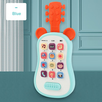 Juguete Multifuncional de Plástico para Teléfono Móvil, Rompecabezas, Máquina de Cuentos para Educación Temprana, Teléfono Interactivo de Aprendizaje Bilingüe