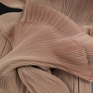 Tela de Organza Plisada Suave con Pequeños Pliegues, Malla Plisada Suave para Decoración, Encaje Crepé para Vestidos Hechos a Mano - Product Image 5