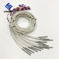 Precio de fábrica personalizado platino PT100 PT1000 RTD termómetro sonda sensor de temperatura