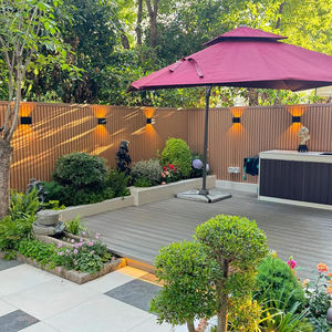 ألواح جدارية خارجية عالية الجودة مقاومة للماء والحريق من مركب الخشب والبلاستيك بسعر المصنع، ألواح جدارية خارجية رائعة - Product Image 3