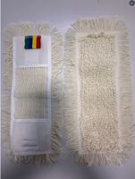 Tête de rechange pour balai serpillère en coton, durable, écologique et réutilisable, à tête plate, pour le dépoussiérage et le nettoyage des sols