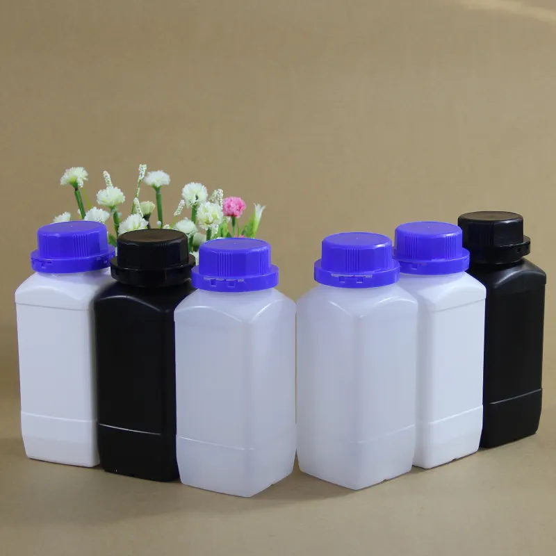 Laboratory供給250ミリリットル500ミリリットル1000ミリリットルHDPE Plastic Wide Mouth Chemical洗浄Reagent Bottles滅菌受信ボトル