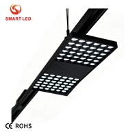 Lampu Panel Linear LED COB Flat untuk Rel 2700K-5000K RA80 RA90 CRI95 Dapat Diredupkan