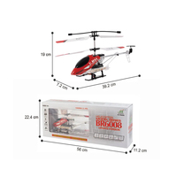 Modèle d'hélicoptère télécommandé pour enfants, 2.4G, 3 canaux, gyroscope rc, avion, vente en gros, chine
