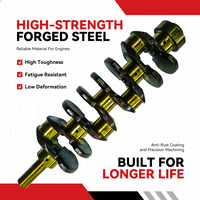 Suku Cadang Kendaraan Crankshaft 13401-54100 13401-54061 untuk TOYOTA 3L 5L Toyota 3L 2.8L Diesel Hilux Hiace Land Cruiser Dyna