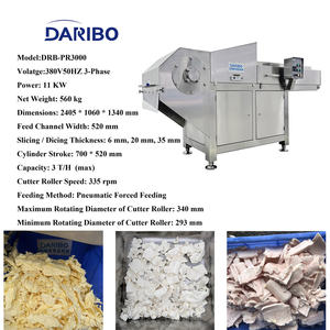 Broyeur de viande congelée haute efficacité, industrie, floconneuse de blocs congelés, trancheuse de <span class=keywords><strong>poulet</strong></span> congelé - Product Image 2