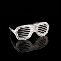 Lunettes de fête LED lumineuses à effet cool pour clubs, concerts, danses, soirées - Bestseller Matériel)