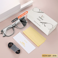 Nouvelles Lunettes Intelligentes de Haute Qualité avec Verres Photochromiques Anti-lumière Bleue, Fonction d'Appel par Casque et Montures Tendance
