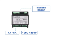 Pengukur voltase listrik, Voltmeter listrik tiga fase 96*96mm