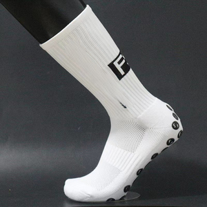 Calcetines de Fútbol con Diseño de Cara Sonriente, Calcetines Deportivos de Entrenamiento Profesional hasta la Pantorrilla, Calcetines Antideslizantes para Yoga y <span class=keywords><strong>Trampolín</strong></span>, Venta al Por Mayor Personalizada OEM - Product Image 6