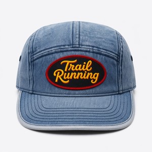 Wholesale T&L Custom Logo Heat-Transfer Printed 7 Panel Denim <b>Cap</b> <b>Vintage</b> Washed Adjustable Unisex Gorras Hat Manufacturer - Product Image 2