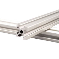 Profils en aluminium série 6000, rainures en T et en V, Aluprofil 2040, extrusion 40x40 4040 avec possibilité de pliage, épaisseur et longueur personnalisables