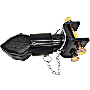 Attelage de remorque réglable de 7000 lb, 8000 lb, 15000 lb, fabricants d'attelage de remorque, finition noire - Product Image 2