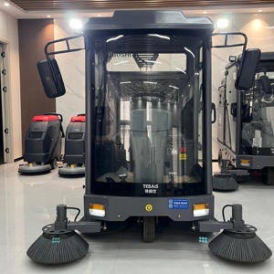 Barredora de Conducción Cerrada Tebaís GS23 con Sistema de Eliminación Térmica, Camino de <span class=keywords><strong>Limpieza</strong></span> de 2300mm para Parques Industriales, Zonas Residenciales, Escuelas y Hojas - Product Image 1