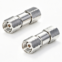 Adaptateur coaxial RF 1,85 mm DC-67 GHz 50 Ohm en acier inoxydable 1.85-JJG 1.85-JKG 1.85-KKG 1.85-JWKG pour applications de test micro-ondes
