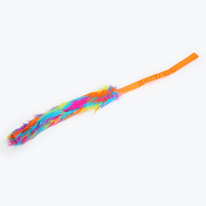 Juguetes de Cola de Perro para Masticadores Agresivos, Juguete de Peluche con Mango Elástico, Juguete Interactivo Resistente a las Mordidas, Cuerda de Persecución con Bungee para Mascotas - Product Image 2