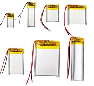 แบตเตอรี่ลิเธียมไอออนแบบชาร์จได้ โพลิเมอร์ลิเธียมไอออน 3.7v ความจุ 100mah-10000mah รับผลิตแบบ OEM/ODM ตามความต้องการ  2000mAh 3000mAh 4000mAh - Product Image 2