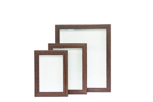 Hiện Đại Óc Chó Nổi Khung Độc Đáo Hollow Thiết Kế Gỗ Khung Ảnh Cho Nghệ Thuật In Hình Ảnh Giấy Chứng Nhận - Product Image 3