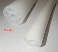 Manchon tressé à bande lumineuse personnalisé Maxtor, motif circulaire à 360 degrés, manchon en silicone tressé, lumière néon flexible