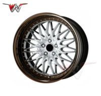 Jantes en alliage forgé 3 pièces polies à rebord riveté de 17, 18 et 20 pouces, 5x114.3 5x120, jantes de luxe pour Range Rover Cayenne G63 AMG