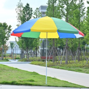 Sombrilla Resistente al Viento de Doble Capa con Protección UV para Jardines y Patios, Directo de Fábrica - Product Image 1