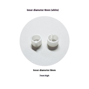 Anneau de transport pour pigeon, en plastique écologique, pour pigeon de course, identification par couleur, sans fermoir, fournitures pour oiseaux, 0,5 g, tous - Product Image 2