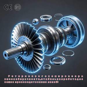 Disque de rotor de compresseur axial multi-étages Baozon / Blisk en titane pour moteur de centrale électrique en superalliage avant haute efficacité - Product Image 1