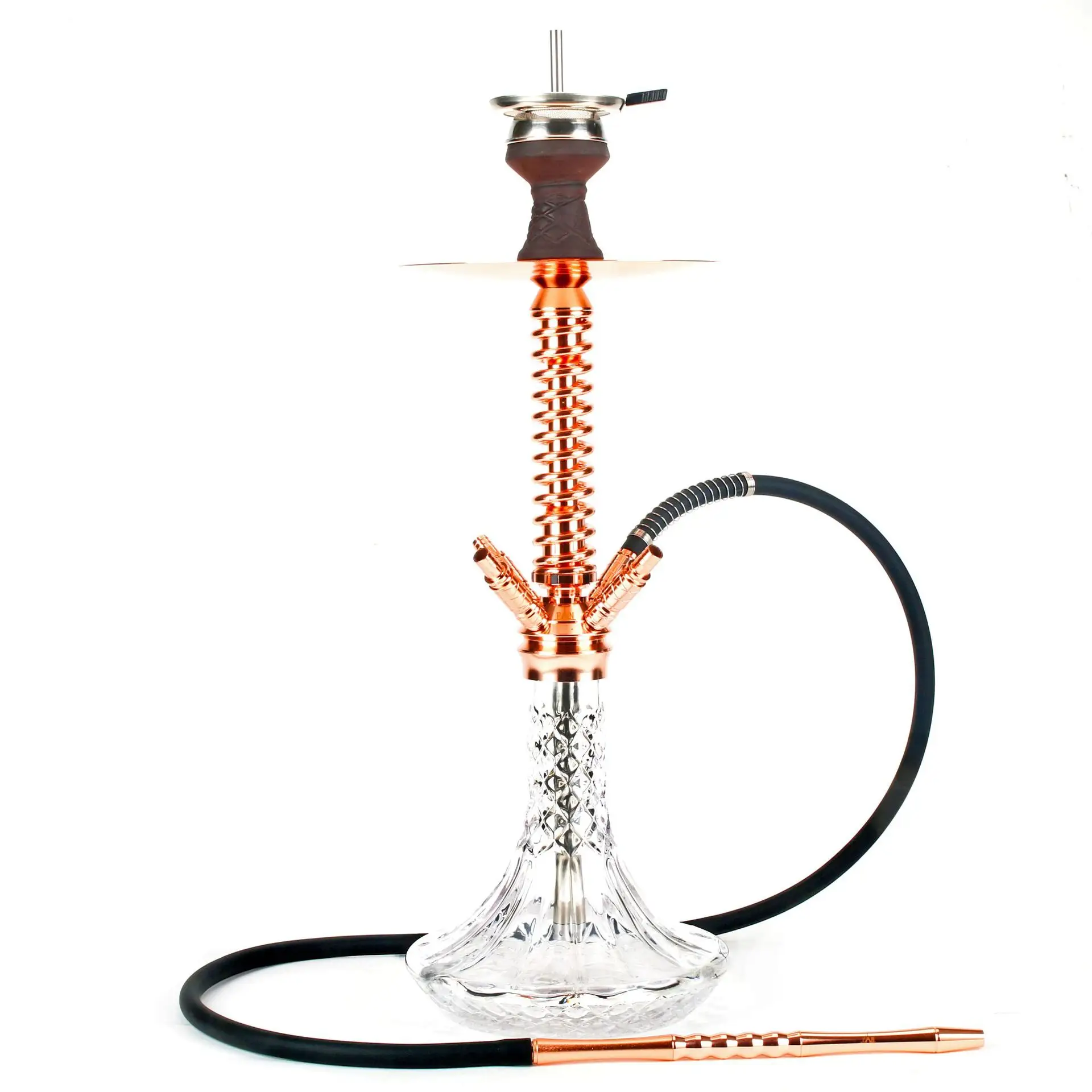 Cachimba Горячая продажа Hookah комплект из алюминиевого сплава кальян, аксессуары для курения силиконовый шланг большой кальян оптом